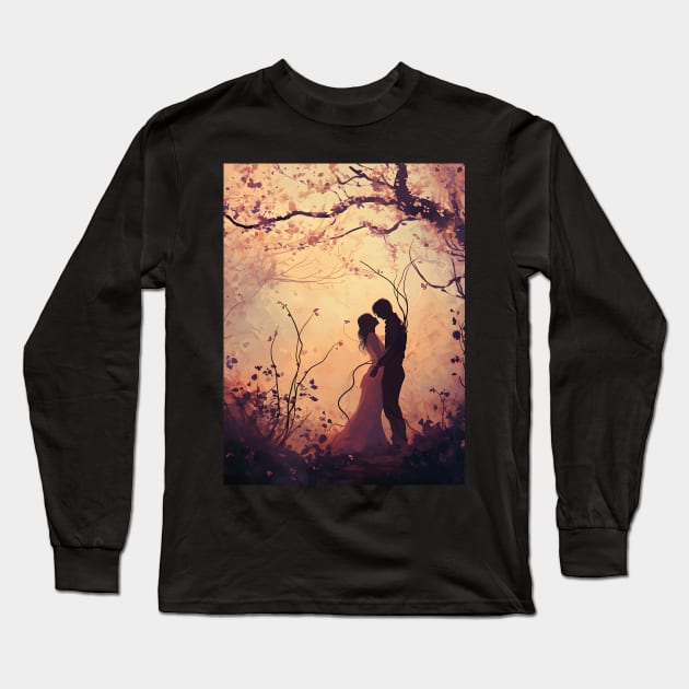 Discover True Romance: Art, Creativity and Connections for Valentine's Day and Lovers' Day Long Sleeve T-Shirt by insaneLEDP